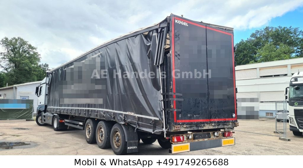 Kögel SN 24 *Edscha/Tautliner/1.Liftachse/Wabco/BPW - Poluprikolica sa ceradom: slika 5 Kögel SN 24 *Edscha/Tautliner/1.Liftachse/Wabco/BPW - Poluprikolica sa ceradom: slika 5