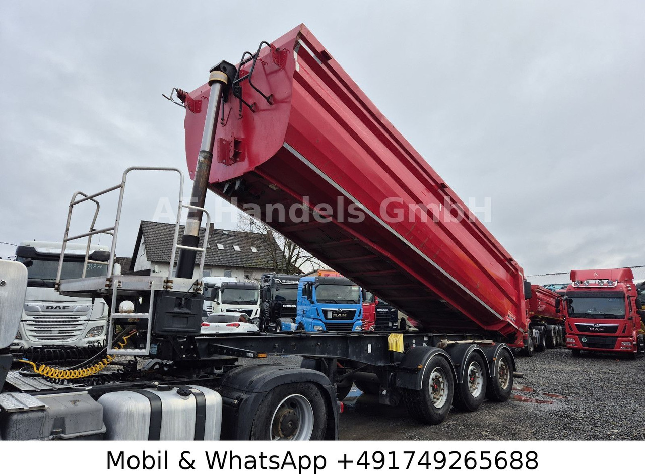 Langendorf NW-3 Stahl *26m³/1.Liftachse/Podest/Rollplane - Poluprikolica istovarivača: slika 1 Langendorf NW-3 Stahl *26m³/1.Liftachse/Podest/Rollplane - Poluprikolica istovarivača: slika 1