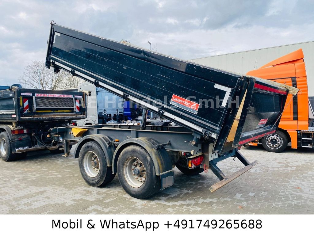 Langendorf TK 18/14 Tandem *11m³/Rollplane/Rückfahrkamera - Prikolica istovarivača: slika 3 Langendorf TK 18/14 Tandem *11m³/Rollplane/Rückfahrkamera - Prikolica istovarivača: slika 3