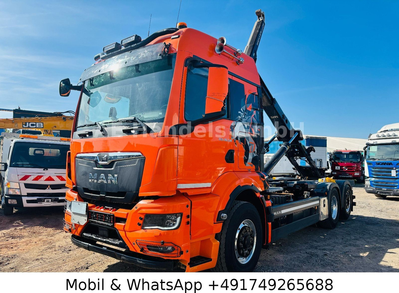 MAN TGS 26.510 6x4 BL HydroDrive Meiller *Pritarder - Kamion sa hidrauličnom kukom: slika 1 MAN TGS 26.510 6x4 BL HydroDrive Meiller *Pritarder - Kamion sa hidrauličnom kukom: slika 1