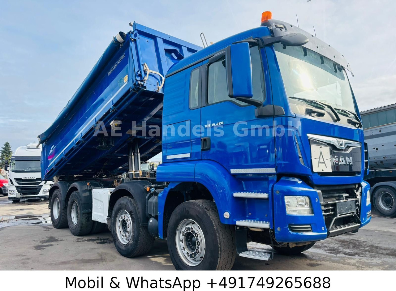 MAN TGS 35.420 L BB 8x4 Meiller *13m³/Bordmatik/AP - Istovarivač: slika 1 MAN TGS 35.420 L BB 8x4 Meiller *13m³/Bordmatik/AP - Istovarivač: slika 1