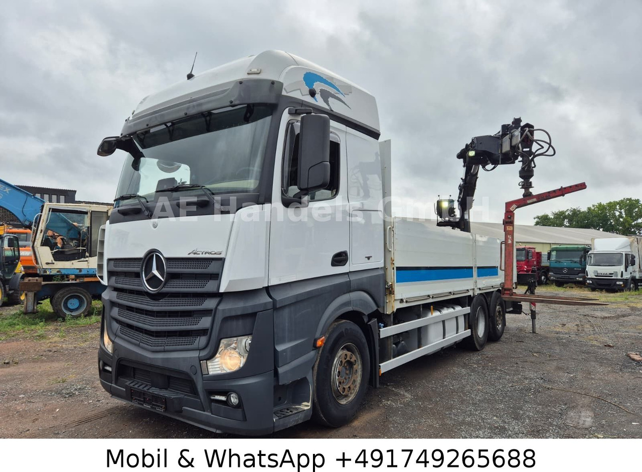 Mercedes-Benz Actros IV 2645 L LL 6x2 *Retarder/Hiab-177K-Pro - Kamion sa tovarnim sandukom, Kamion sa dizalicom: slika 1 Mercedes-Benz Actros IV 2645 L LL 6x2 *Retarder/Hiab-177K-Pro - Kamion sa tovarnim sandukom, Kamion sa dizalicom: slika 1