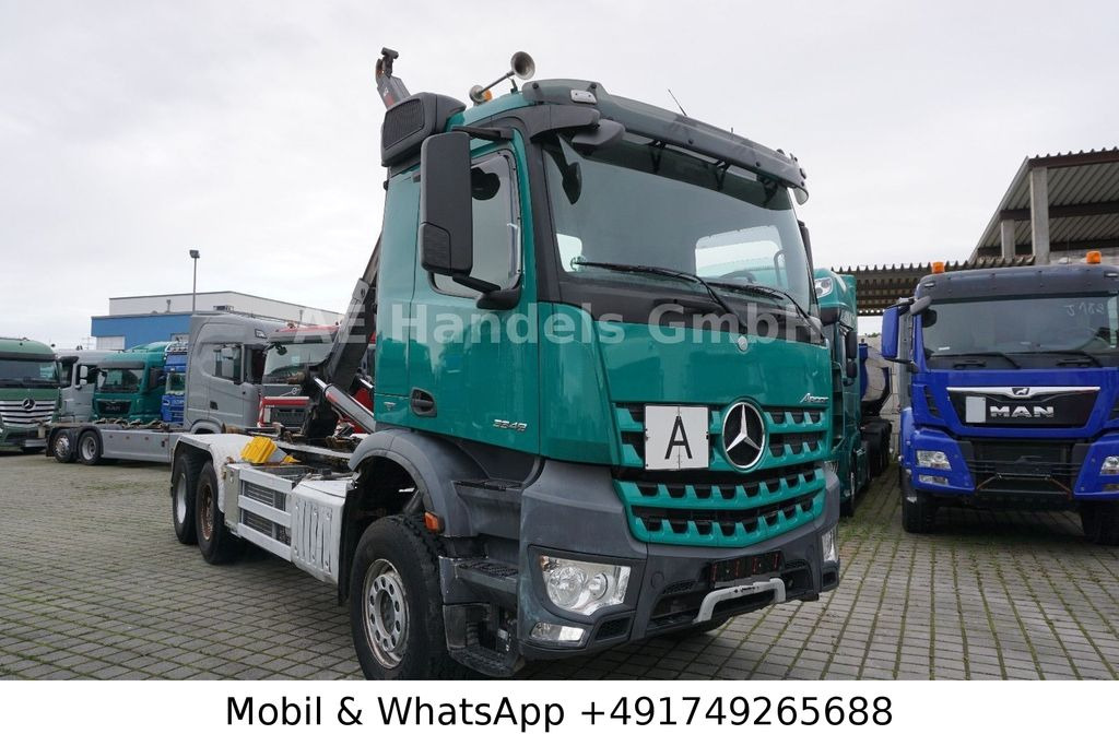 Mercedes-Benz Arocs IV 3348 M BB 6x4 Hiab-XR-21-S-56 *Retarder - Kamion sa hidrauličnom kukom: slika 1 Mercedes-Benz Arocs IV 3348 M BB 6x4 Hiab-XR-21-S-56 *Retarder - Kamion sa hidrauličnom kukom: slika 1