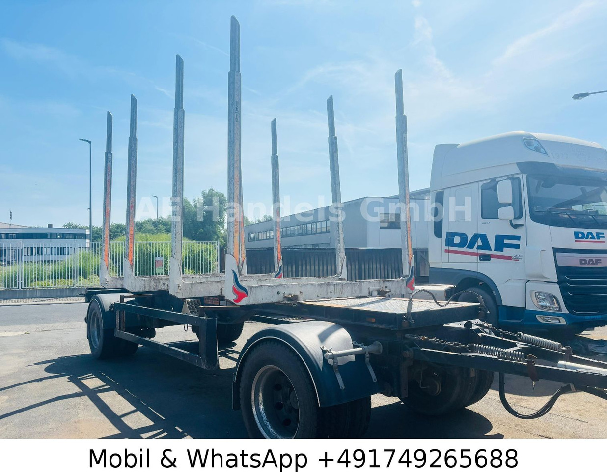 Pavic HTA Holz Drehschemel *4xEXTE / TÜV-10.2025 - Prikolica šticarka: slika 1 Pavic HTA Holz Drehschemel *4xEXTE / TÜV-10.2025 - Prikolica šticarka: slika 1