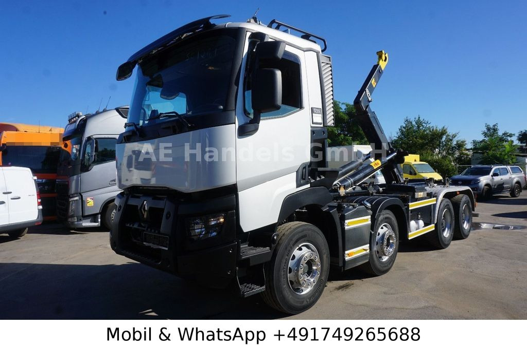 Renault C520 BB 8x4*Retarder/Hyva-26.55S-Schub/Kamera/AP - Kamion sa hidrauličnom kukom: slika 1 Renault C520 BB 8x4*Retarder/Hyva-26.55S-Schub/Kamera/AP - Kamion sa hidrauličnom kukom: slika 1
