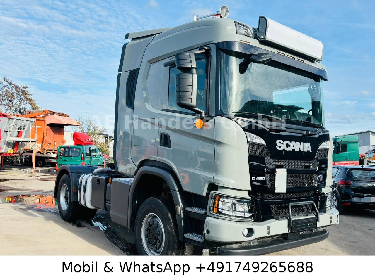 Scania G 450 LoF Zul. 4x4 BL*2-Kreis-Hydr/AP/LDW - Traktor: slika 1 Scania G 450 LoF Zul. 4x4 BL*2-Kreis-Hydr/AP/LDW - Traktor: slika 1