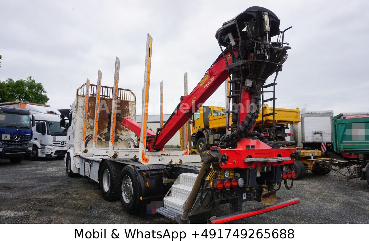 Scania R580 V8 Highline Palfinger-M120L97 *Retarder/ACC - Kamion sa dizalicom: slika 5 Scania R580 V8 Highline Palfinger-M120L97 *Retarder/ACC - Kamion sa dizalicom: slika 5