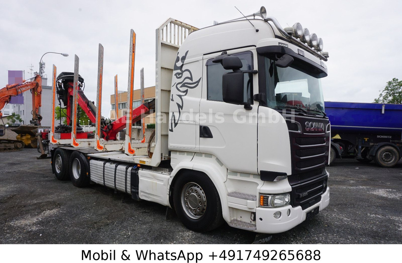 Scania R580 V8 Highline Palfinger-M120L97 *Retarder/ACC - Šticar, Kamion sa dizalicom: slika 2 Scania R580 V8 Highline Palfinger-M120L97 *Retarder/ACC - Šticar, Kamion sa dizalicom: slika 2