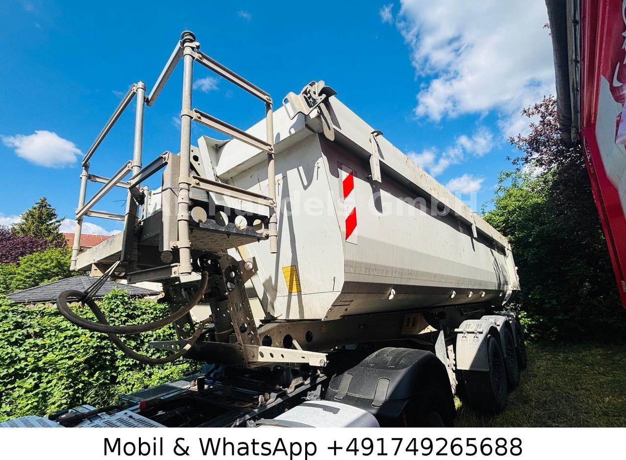 Schmitz Cargobull SKI 24 Stahl *24m³ / 1.Liftachse / Rollplane - Poluprikolica istovarivača: slika 1 Schmitz Cargobull SKI 24 Stahl *24m³ / 1.Liftachse / Rollplane - Poluprikolica istovarivača: slika 1