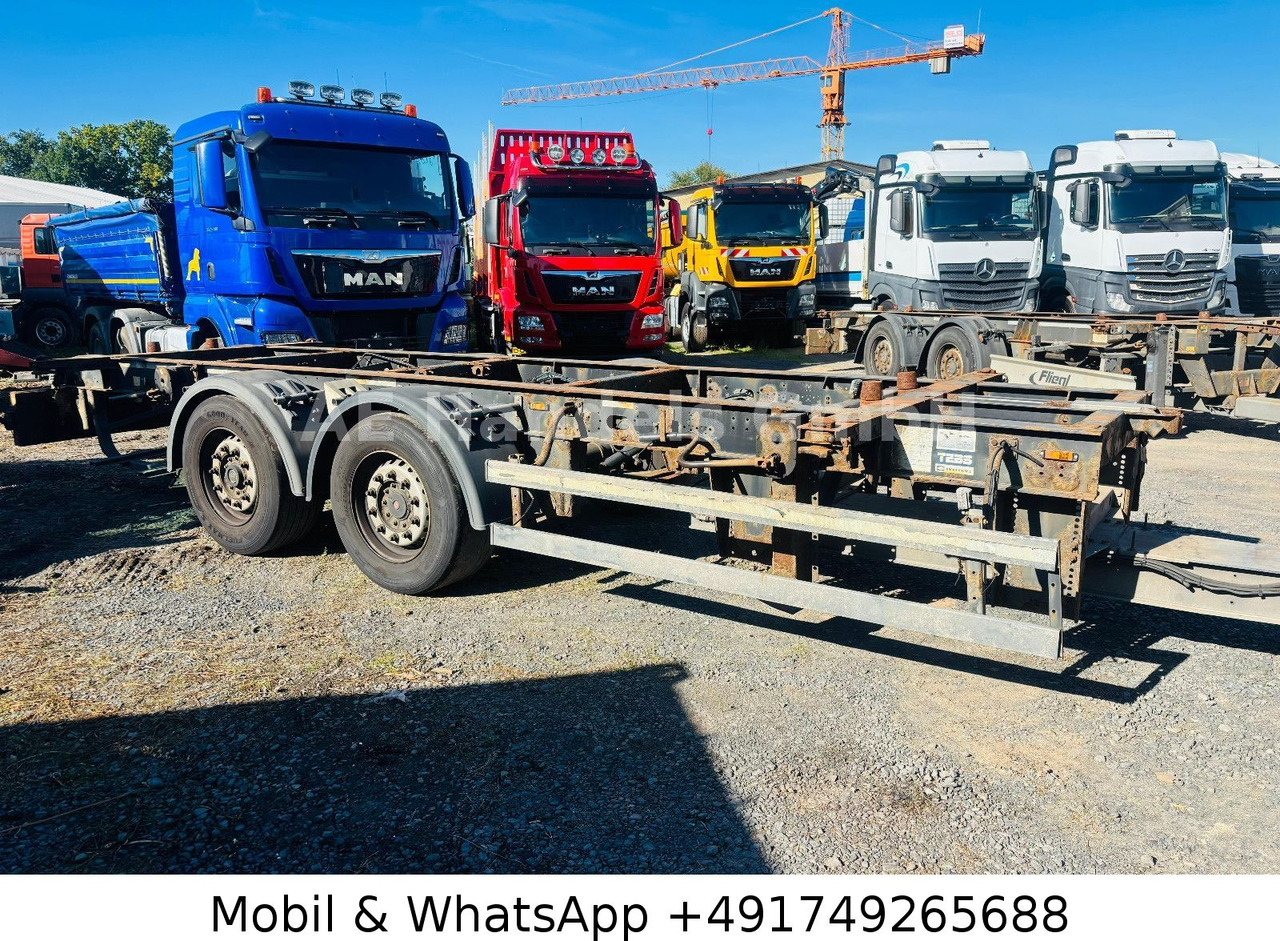 Schmitz Cargobull ZWF 18/L Tandem BDF Tiefgekoppelt*Scheibenbremse - Prikolica za prevoz kontejnera/ Prikolica sa promenjivim sandukom: slika 2 Schmitz Cargobull ZWF 18/L Tandem BDF Tiefgekoppelt*Scheibenbremse - Prikolica za prevoz kontejnera/ Prikolica sa promenjivim sandukom: slika 2