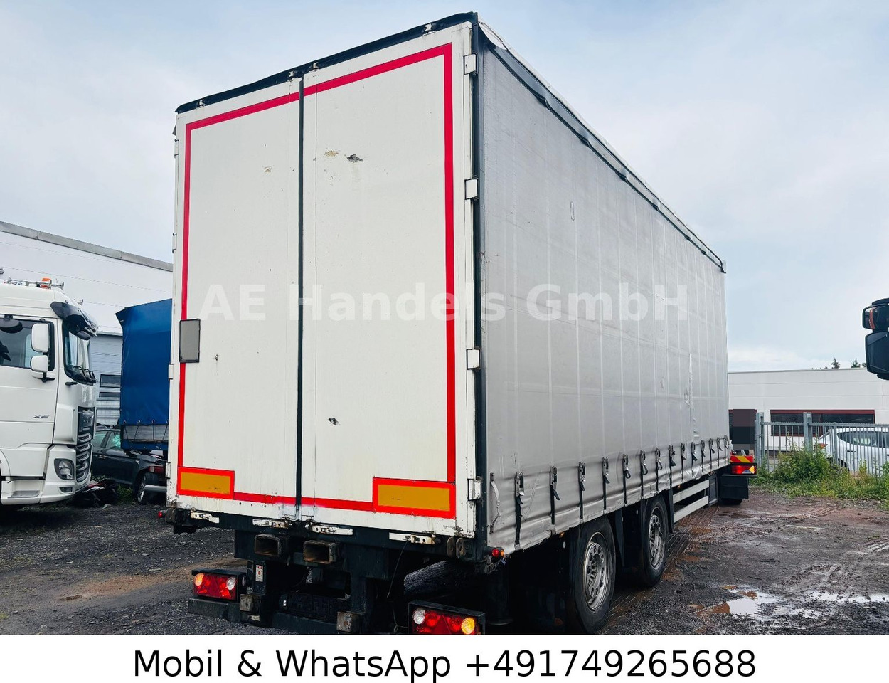 Stern Tandem *Tautliner/Edscha/Staplerhalterung - Prikolica sa ceradom: slika 5 Stern Tandem *Tautliner/Edscha/Staplerhalterung - Prikolica sa ceradom: slika 5
