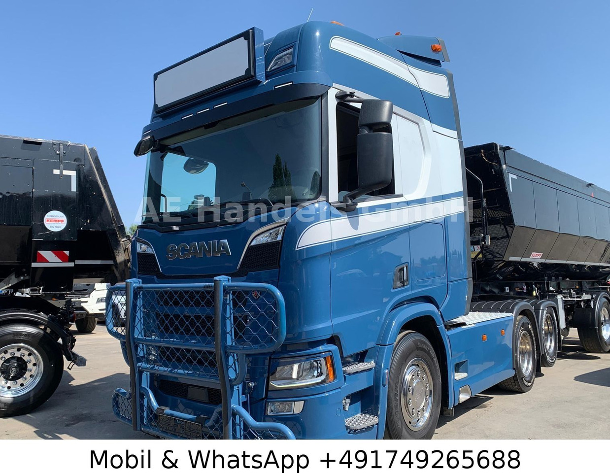 Scania R580 V8 HighLine 6x2*Retarder/Hydr/66To/Lift/ACC - Tegljač: slika 1 Scania R580 V8 HighLine 6x2*Retarder/Hydr/66To/Lift/ACC - Tegljač: slika 1