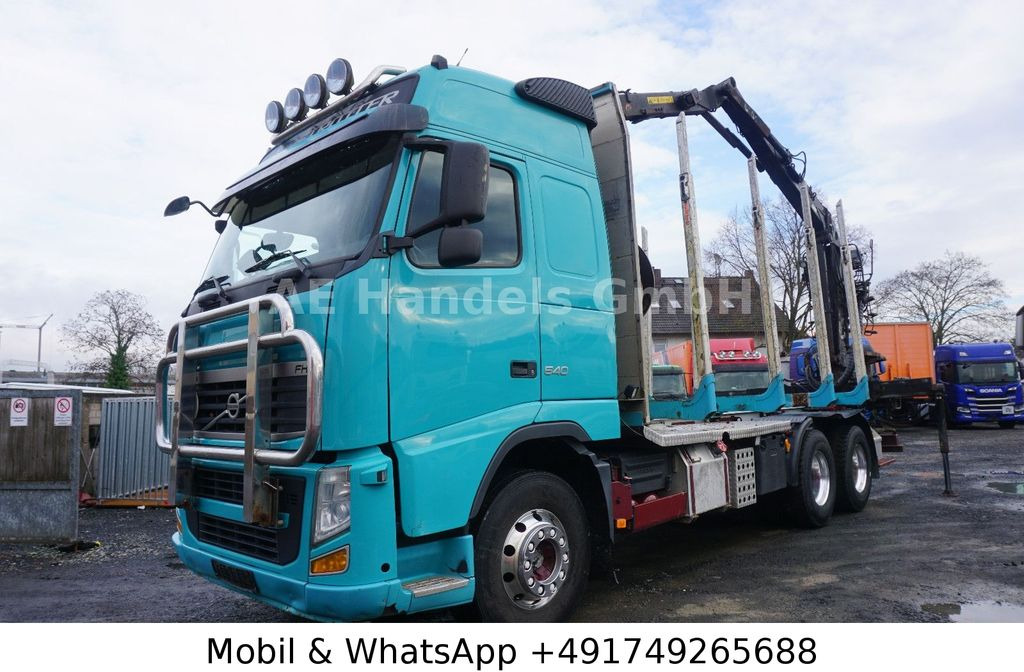 Volvo FH 540 Globe BL 6x4 Hiab 115z-80 *VEB+/AHK - Kamion sa dizalicom: slika 1 Volvo FH 540 Globe BL 6x4 Hiab 115z-80 *VEB+/AHK - Kamion sa dizalicom: slika 1