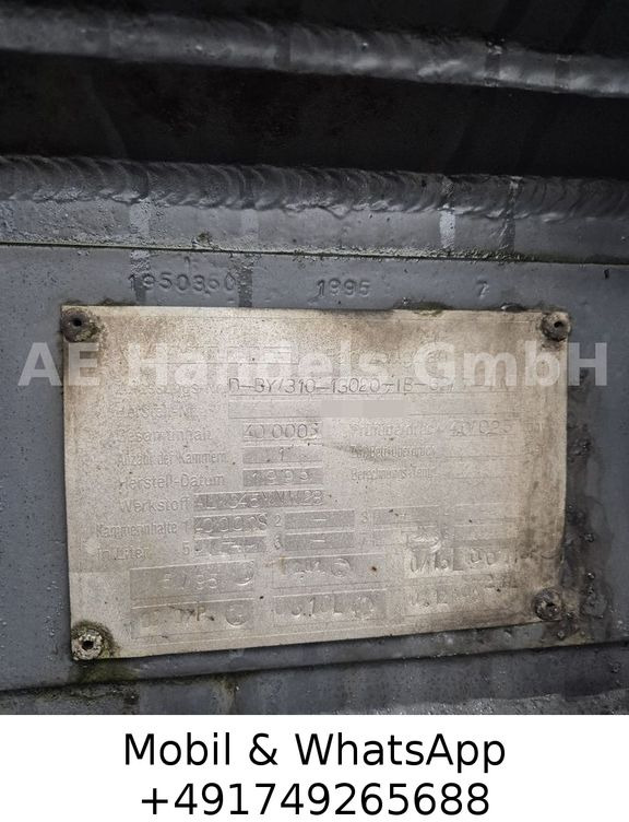 Poluprikolica cisterna Willig  *ADR/40.000Liter/Kerosin/Diesel/Benzin Willig  *ADR/40.000Liter/Kerosin/Diesel/Benzin: slika 9