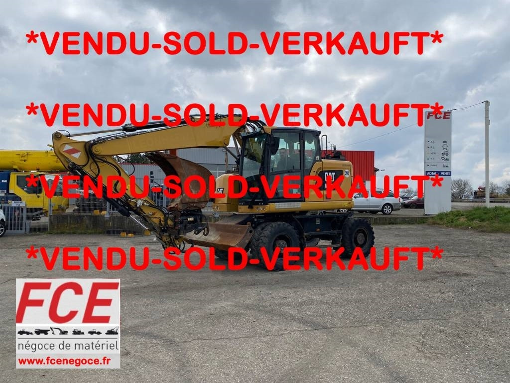 CAT M 315F /1er Main-Certificat CE Non accidenté - Bager točkaš: slika 1 CAT M 315F /1er Main-Certificat CE Non accidenté - Bager točkaš: slika 1