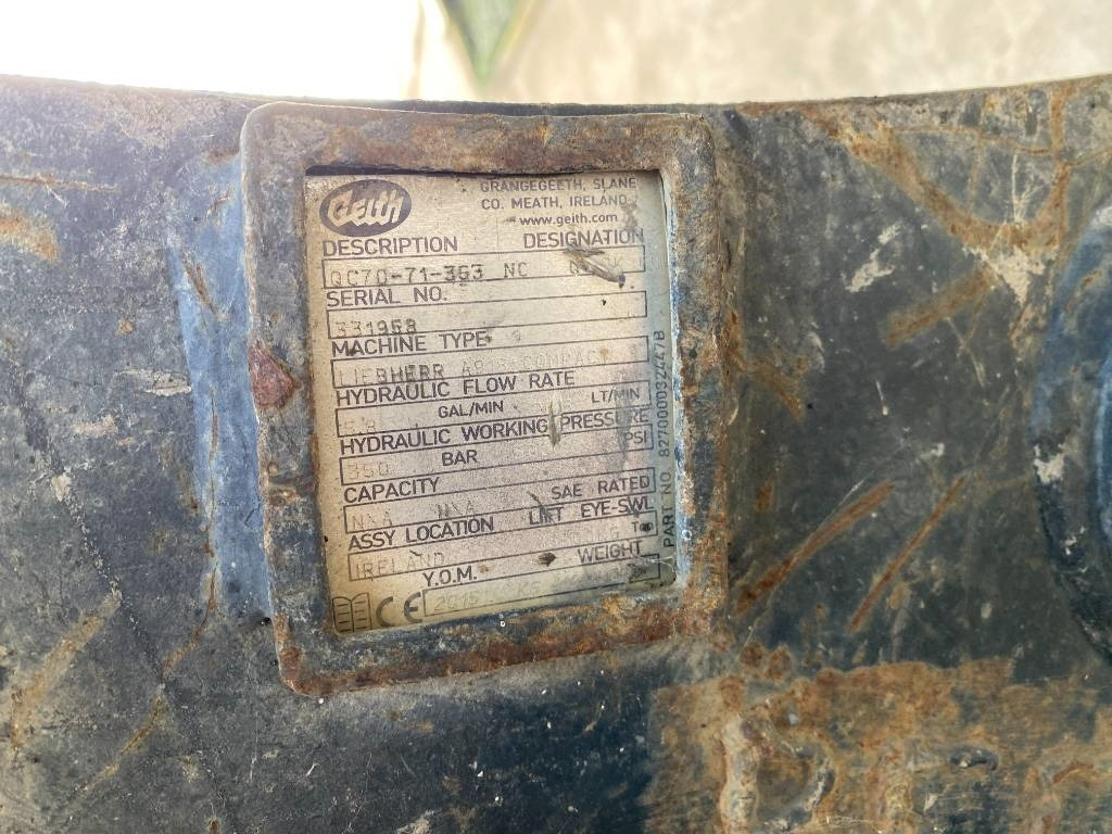 Kašika za Građevinska mašina Geith Divers Godets et Attaches: slika 7