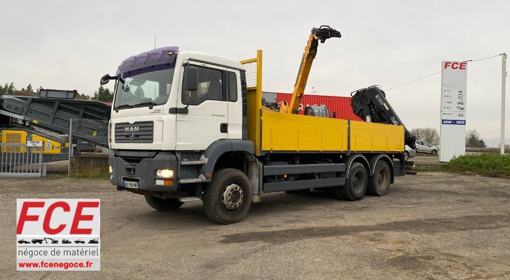 MAN TGA 36.350 /HIAB 166E4 Non Accidenté - Kamion sa tovarnim sandukom: slika 1 MAN TGA 36.350 /HIAB 166E4 Non Accidenté - Kamion sa tovarnim sandukom: slika 1