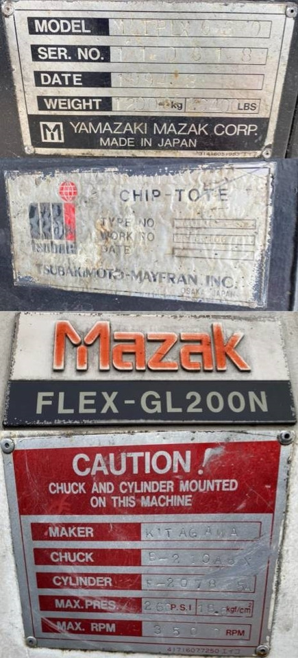 Mazak / Yamazaki FLEX-GL 200N-MLTPLX 630 1er Main - Strug za metal: slika 5 Mazak / Yamazaki FLEX-GL 200N-MLTPLX 630 1er Main - Strug za metal: slika 5