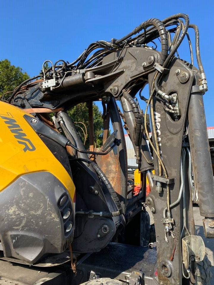 Bager točkaš Mecalac 7 MWR Origine Française endommagée: slika 35