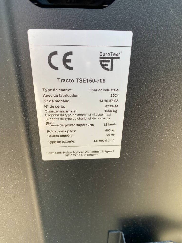 Vučno vozilo Toyota BT/MOVIT TSE 150-708 1er MAIN endommagé: slika 7