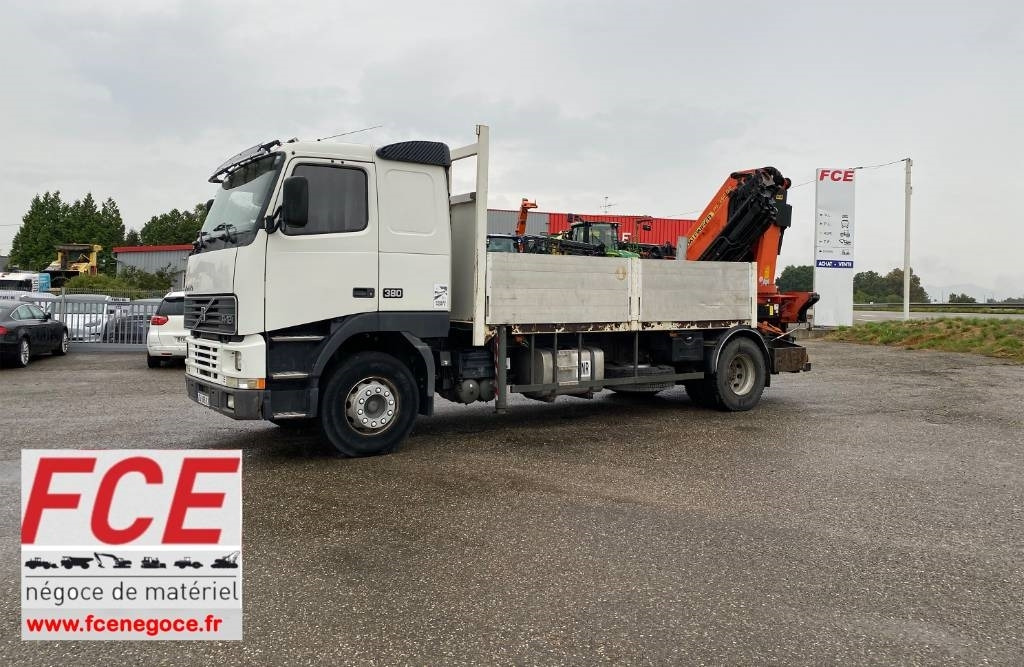 Volvo FH 380 PALFINGER PK 36002 Performance endommagé - Kamion sa dizalicom: slika 1 Volvo FH 380 PALFINGER PK 36002 Performance endommagé - Kamion sa dizalicom: slika 1