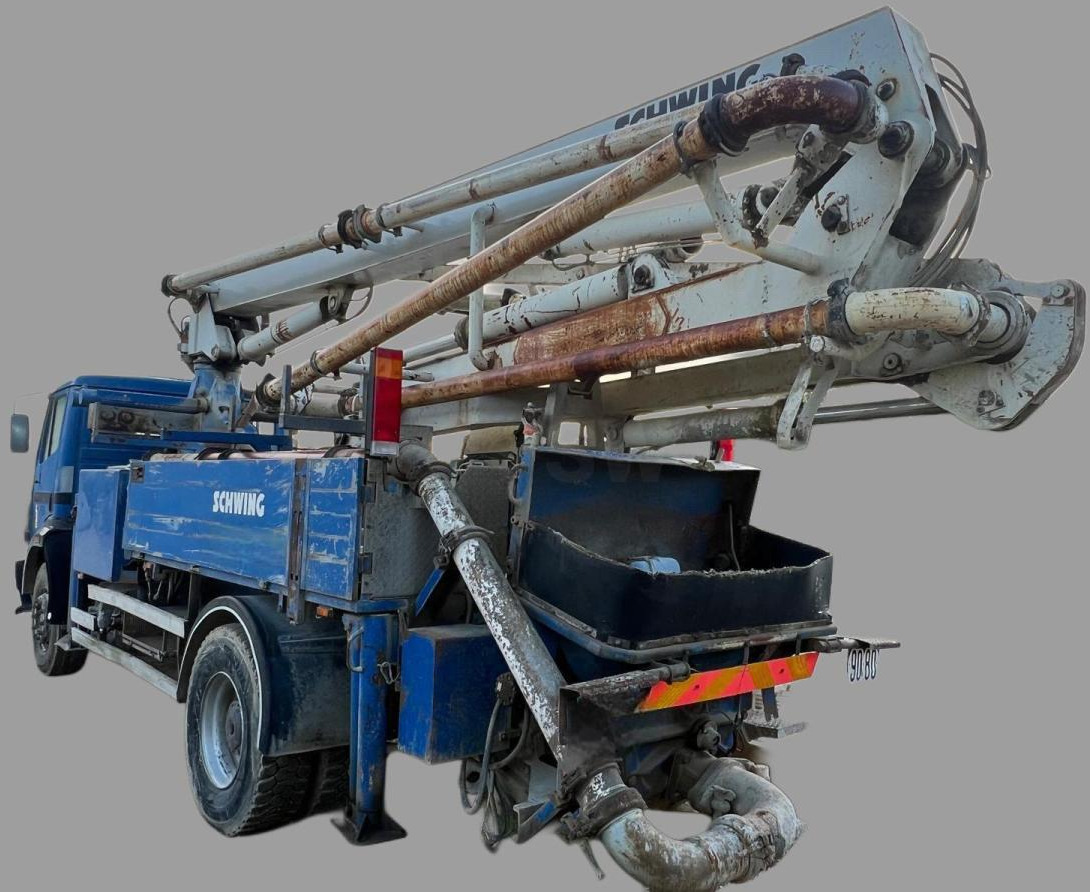 Mercedes 1835 - Auto pumpa za beton: slika 4 Mercedes 1835 - Auto pumpa za beton: slika 4