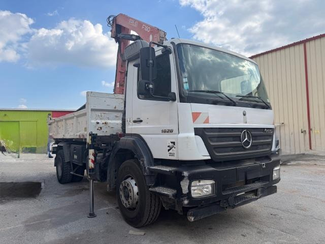 Mercedes AXOR 1828 BENNE GRUE FASSI - Istovarivač, Kamion sa dizalicom: slika 3 Mercedes AXOR 1828 BENNE GRUE FASSI - Istovarivač, Kamion sa dizalicom: slika 3