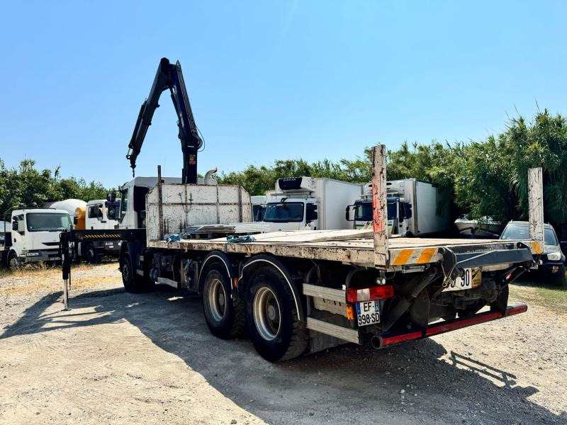Renault PREMIUM 370 DXI PLATEAU RIDELLES GRUE - Kamion sa tovarnim sandukom, Kamion sa dizalicom: slika 3 Renault PREMIUM 370 DXI PLATEAU RIDELLES GRUE - Kamion sa tovarnim sandukom, Kamion sa dizalicom: slika 3