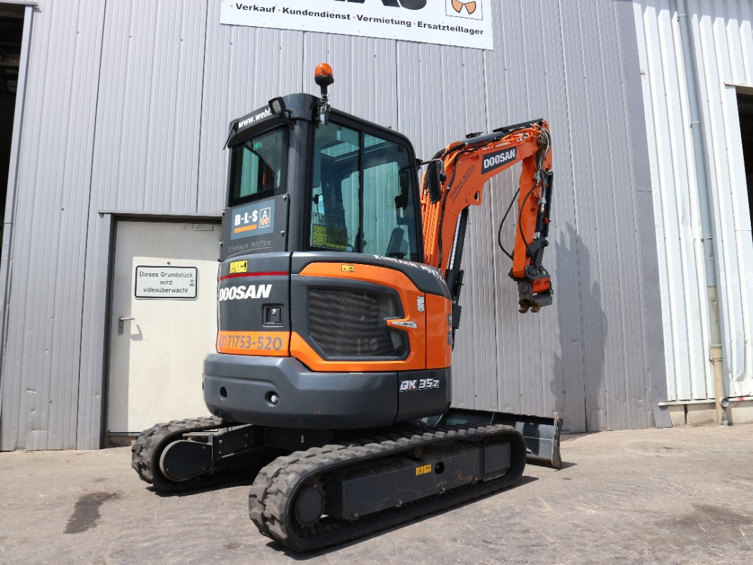 Doosan DX35Z-7 - Mini bager: slika 3 Doosan DX35Z-7 - Mini bager: slika 3