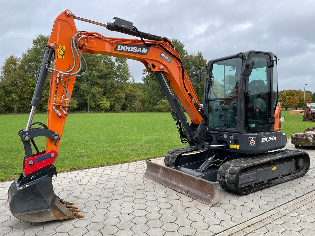 Doosan DX55R-7 - Mini bager: slika 1 Doosan DX55R-7 - Mini bager: slika 1