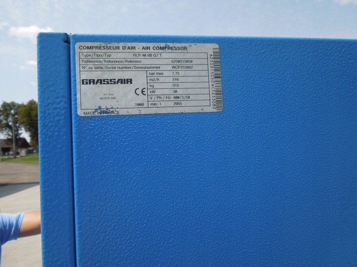 GRASSAIR RLR 40 8B RLR 40 8B - Kompresor za vazduh: slika 4 GRASSAIR RLR 40 8B RLR 40 8B - Kompresor za vazduh: slika 4