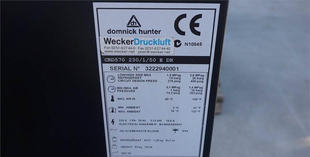 INNE OSUSZACZ ZIĘBNICZY DOMNICK HUNTER 9,50M3/MIN - Kompresor za vazduh: slika 2 INNE OSUSZACZ ZIĘBNICZY DOMNICK HUNTER 9,50M3/MIN - Kompresor za vazduh: slika 2
