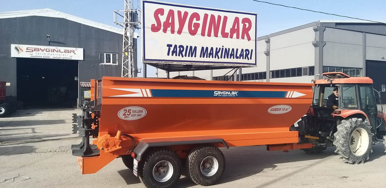 Rasipač prirodnog đubirva novi SAYGINLAR GARDEN 10 TON: slika 8