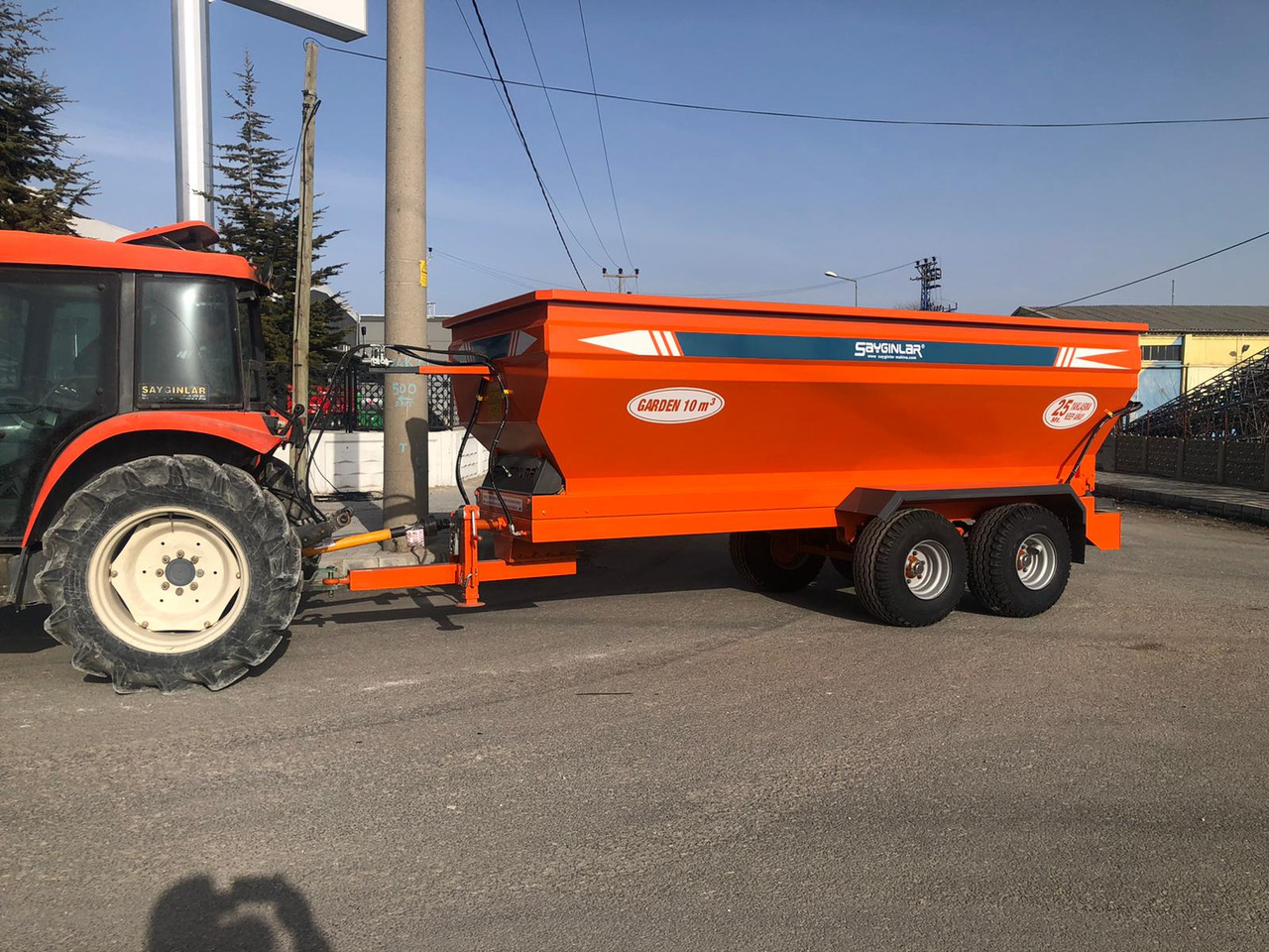 SAYGINLAR GARDEN 10 TON - Rasipač prirodnog đubirva: slika 4 SAYGINLAR GARDEN 10 TON - Rasipač prirodnog đubirva: slika 4