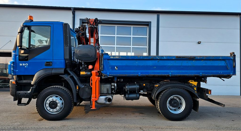 Istovarivač, Kamion sa dizalicom Iveco Trakker 190T33 4x4 Euro5 Kran Atlas 120.2E Funk: slika 6