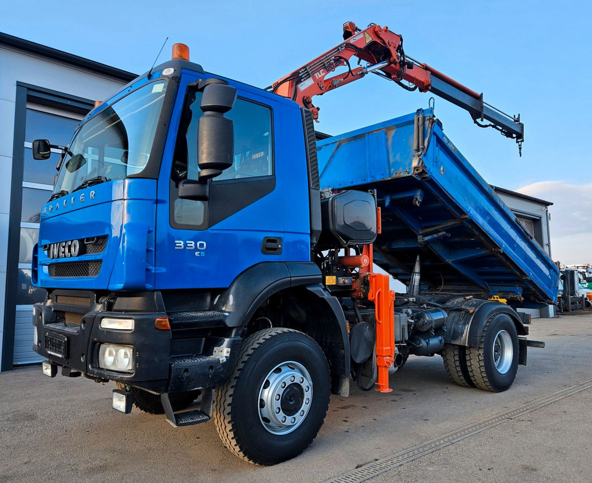 Iveco Trakker 190T33 4x4 Euro5 Kran Atlas 120.2E Funk - Istovarivač, Kamion sa dizalicom: slika 3 Iveco Trakker 190T33 4x4 Euro5 Kran Atlas 120.2E Funk - Istovarivač, Kamion sa dizalicom: slika 3