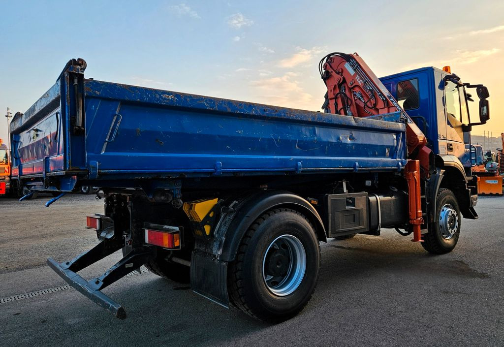 Istovarivač, Kamion sa dizalicom Iveco Trakker 190T33 4x4 Euro5 Kran Atlas 120.2E Funk: slika 10