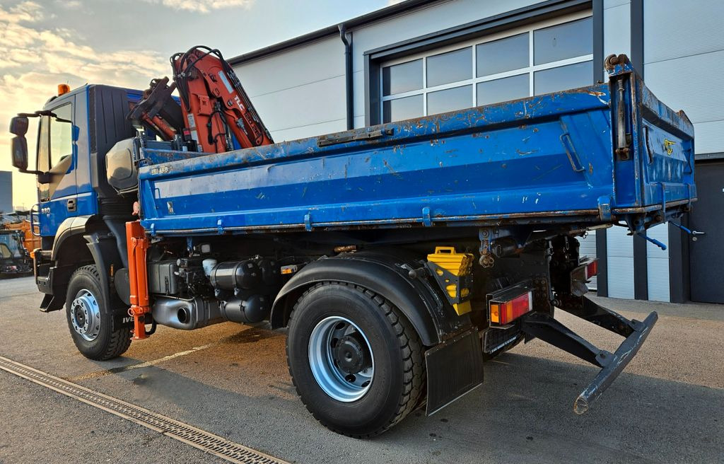 Istovarivač, Kamion sa dizalicom Iveco Trakker 190T33 4x4 Euro5 Kran Atlas 120.2E Funk: slika 7