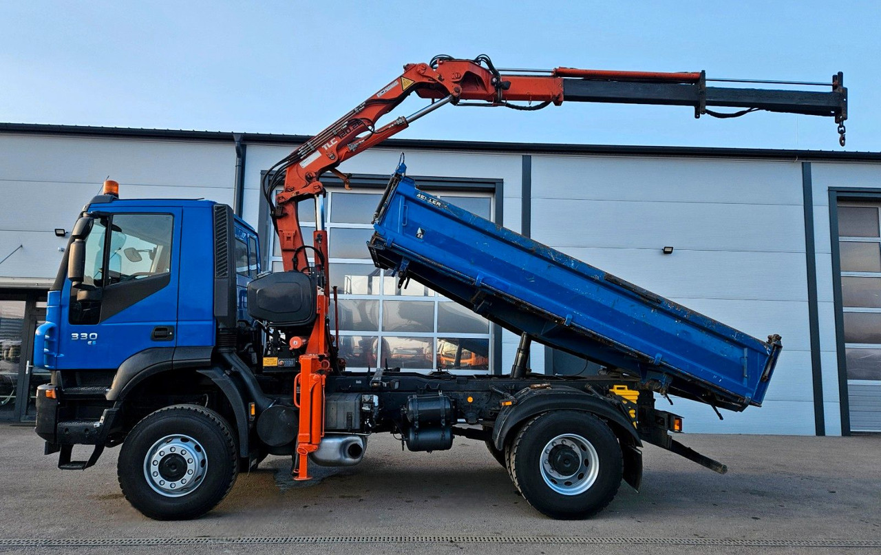 Iveco Trakker 190T33 4x4 Euro5 Kran Atlas 120.2E Funk - Istovarivač, Kamion sa dizalicom: slika 4 Iveco Trakker 190T33 4x4 Euro5 Kran Atlas 120.2E Funk - Istovarivač, Kamion sa dizalicom: slika 4