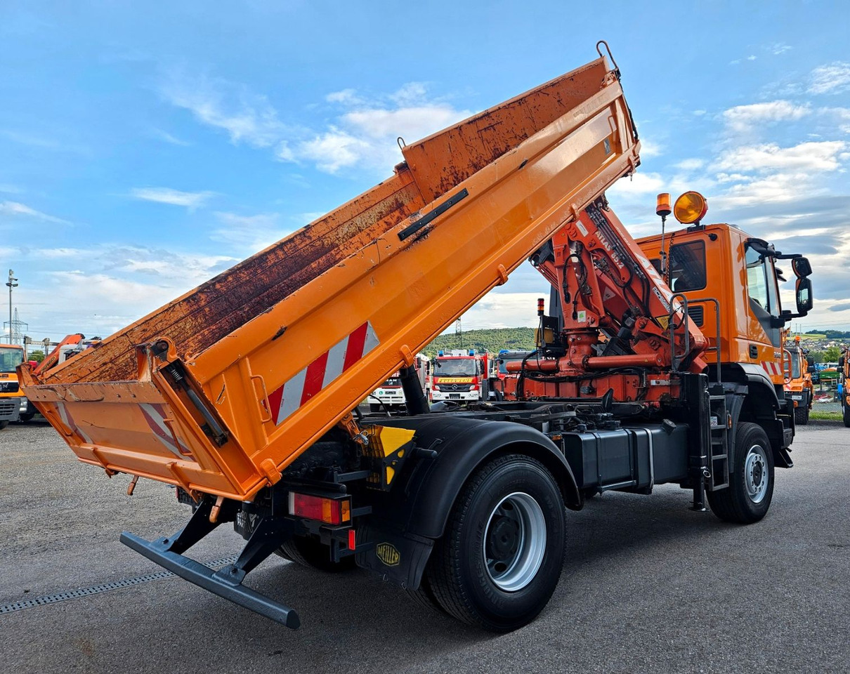 Iveco Trakker 190T33 4x4 Euro5 Kran Atlas Funk - Istovarivač, Kamion sa dizalicom: slika 4 Iveco Trakker 190T33 4x4 Euro5 Kran Atlas Funk - Istovarivač, Kamion sa dizalicom: slika 4