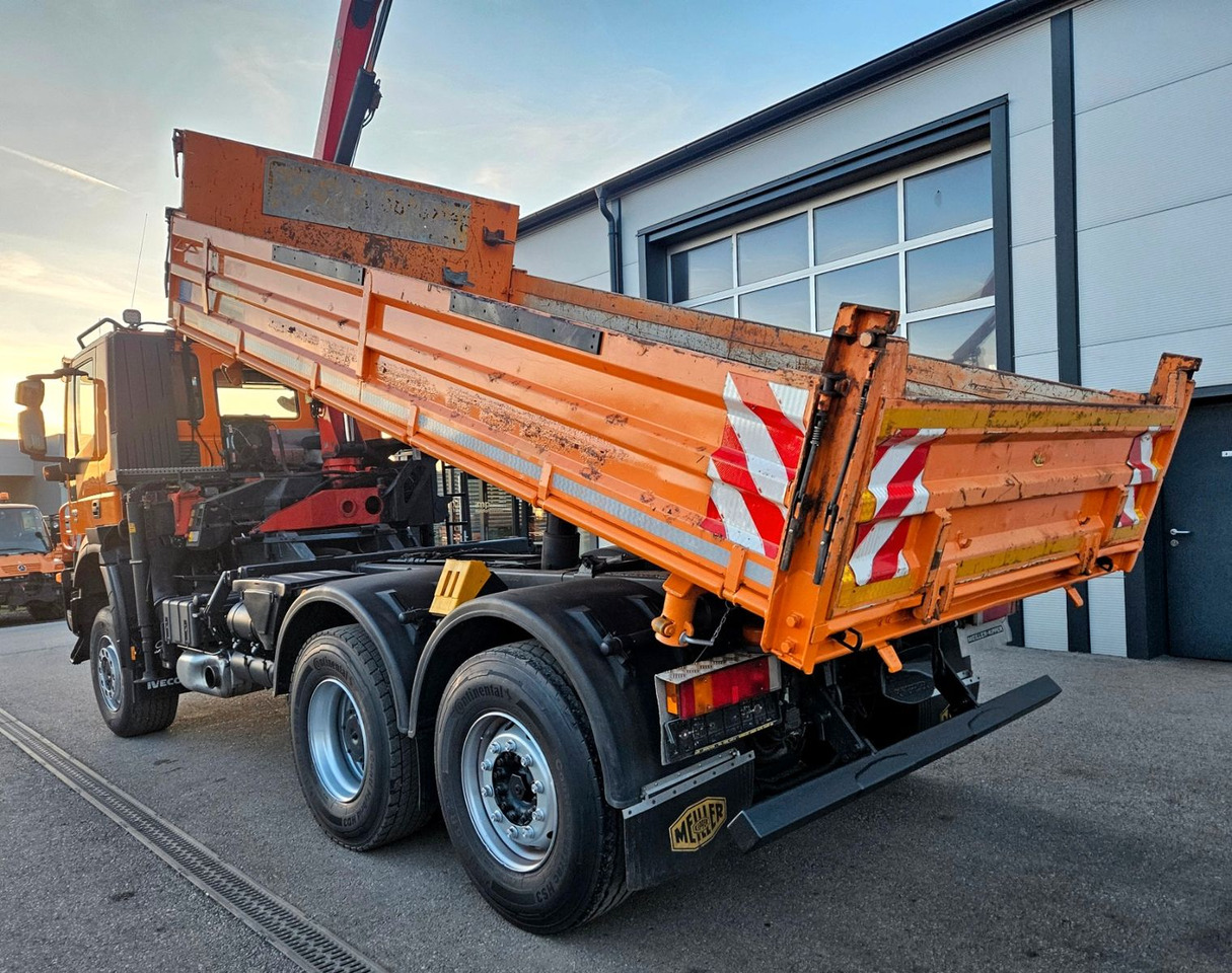 Iveco Trakker 410 6x4-4 EEV Palfinger PK12502 Funk - Istovarivač, Kamion sa dizalicom: slika 5 Iveco Trakker 410 6x4-4 EEV Palfinger PK12502 Funk - Istovarivač, Kamion sa dizalicom: slika 5