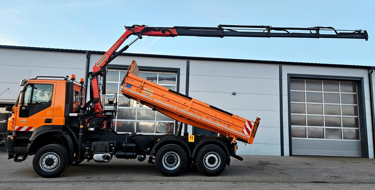 Iveco Trakker 410 6x4-4 EEV Palfinger PK12502 Funk - Istovarivač, Kamion sa dizalicom: slika 2 Iveco Trakker 410 6x4-4 EEV Palfinger PK12502 Funk - Istovarivač, Kamion sa dizalicom: slika 2