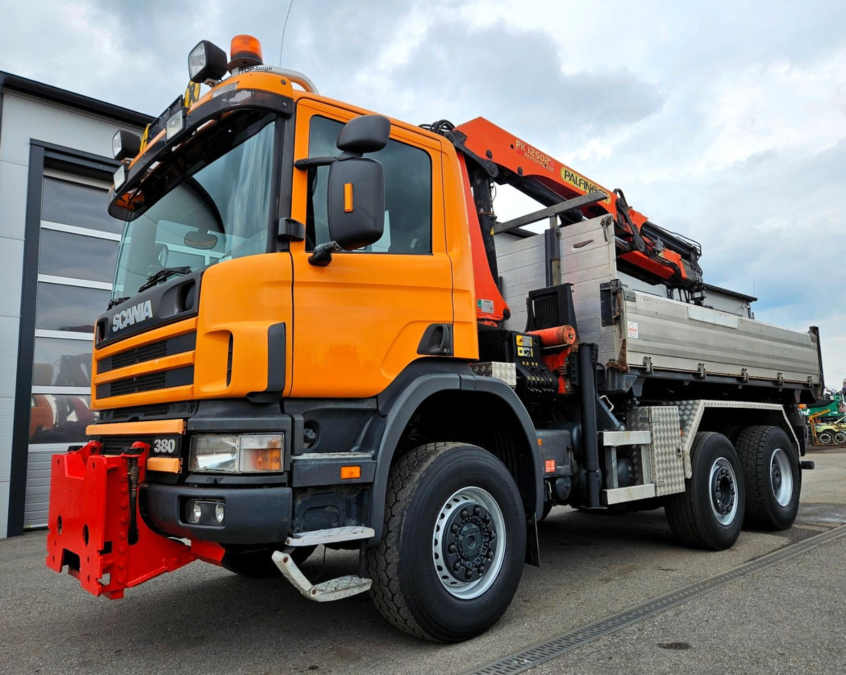 Scania P114 380 6x4-4 Palfinger PK12502 Kran Funk - Istovarivač, Kamion sa dizalicom: slika 2 Scania P114 380 6x4-4 Palfinger PK12502 Kran Funk - Istovarivač, Kamion sa dizalicom: slika 2