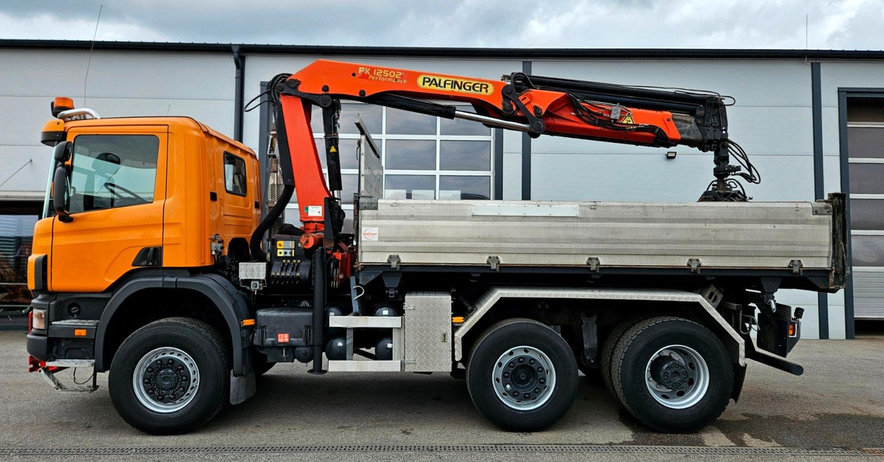 Scania P114 380 6x4-4 Palfinger PK12502 Kran Funk - Istovarivač, Kamion sa dizalicom: slika 4 Scania P114 380 6x4-4 Palfinger PK12502 Kran Funk - Istovarivač, Kamion sa dizalicom: slika 4