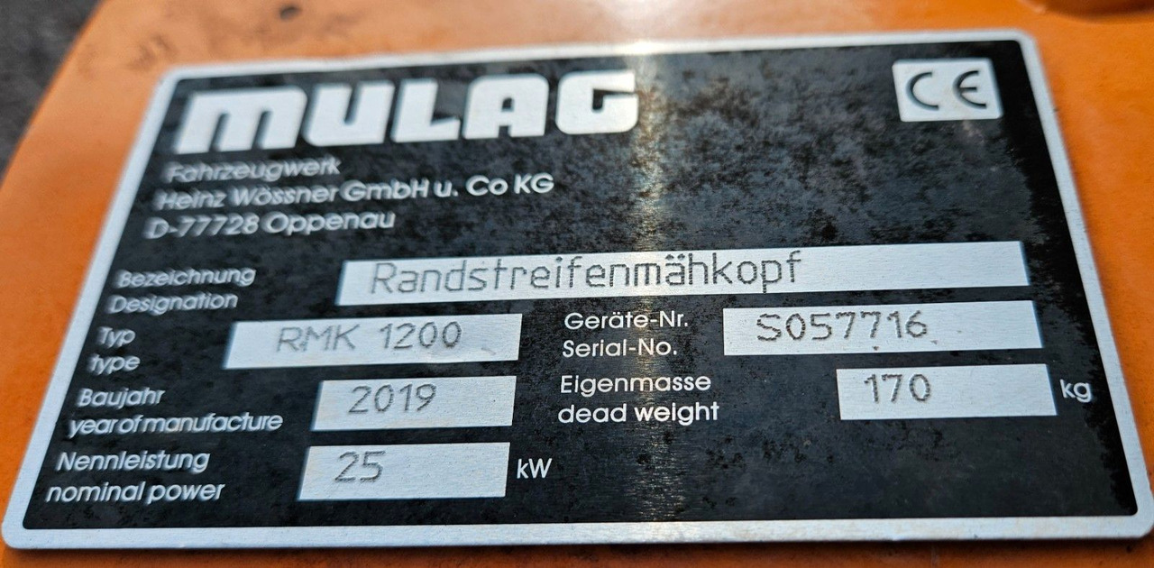 Komunalni traktor Steyr CVT 6130 Mulag MKM700 Mähkombination Kommunal: slika 17