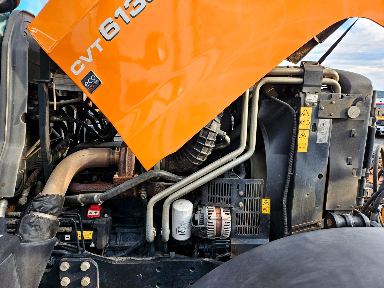 Komunalni traktor Steyr CVT 6130 Mulag MKM700 Mähkombination Kommunal: slika 19