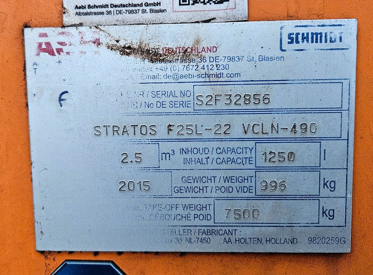 Istovarivač Unimog U423 UGE Euro6 Hydrostat Schmidt Stratos: slika 17 Istovarivač Unimog U423 UGE Euro6 Hydrostat Schmidt Stratos: slika 17