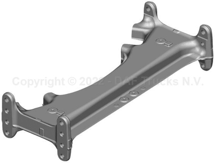 Traversa sospensione DAF XF E6 - Osovina i delovi: slika 1 Traversa sospensione DAF XF E6 - Osovina i delovi: slika 1