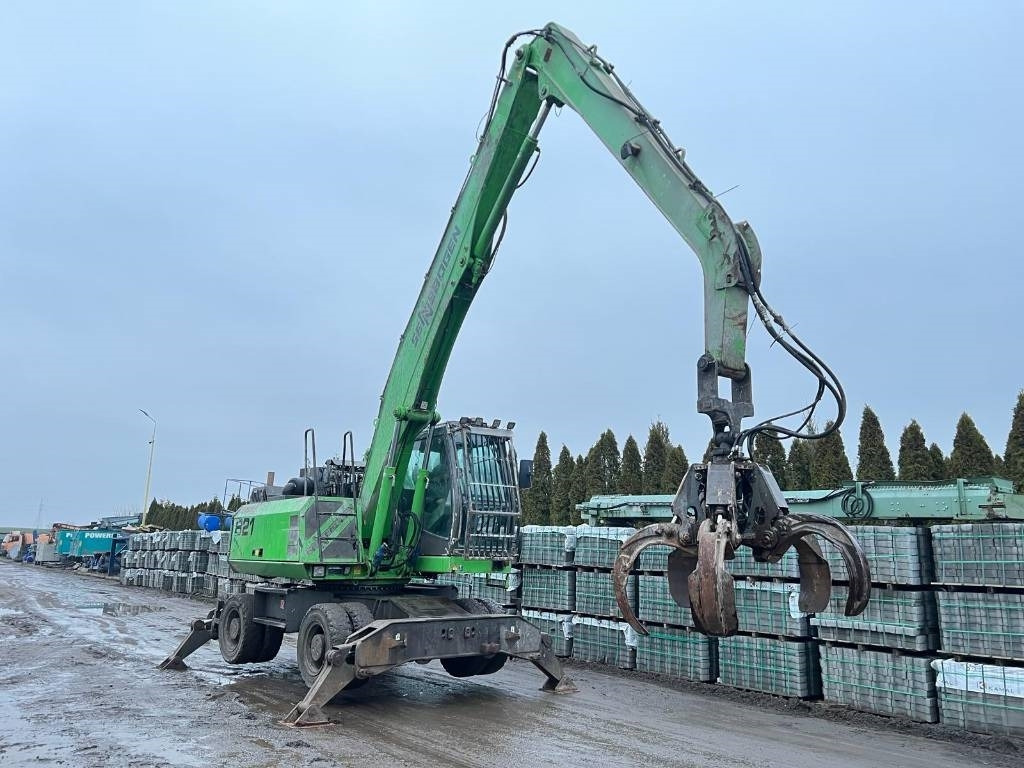 Bager za obradu otpada/ Industrije Sennebogen 821: slika 9