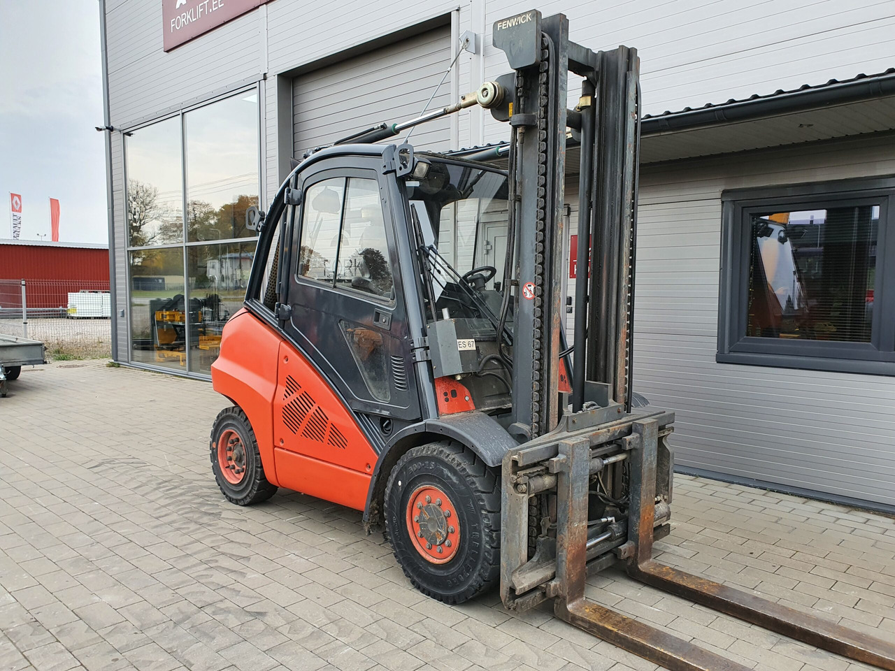 LINDE H50D-02/600 - Dizel viljuškar: slika 4 LINDE H50D-02/600 - Dizel viljuškar: slika 4